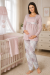 Effortt 8082 Pudra Dantelli Lohusa Pijama Takım Effortt 8082 Pudra Dantelli Lohusa Pijama Takım